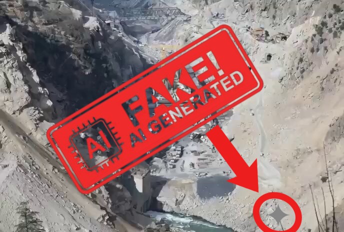 FACT CHECK: Fake News Alert - This is under-construction Kwar Hydroelectric Project on the...