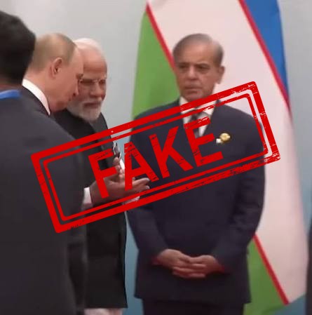 FACT CHECK: Fake News Alert - Pakistan PM shahbaz Sharif at SCO 2025 summit, Sharm El Shei...