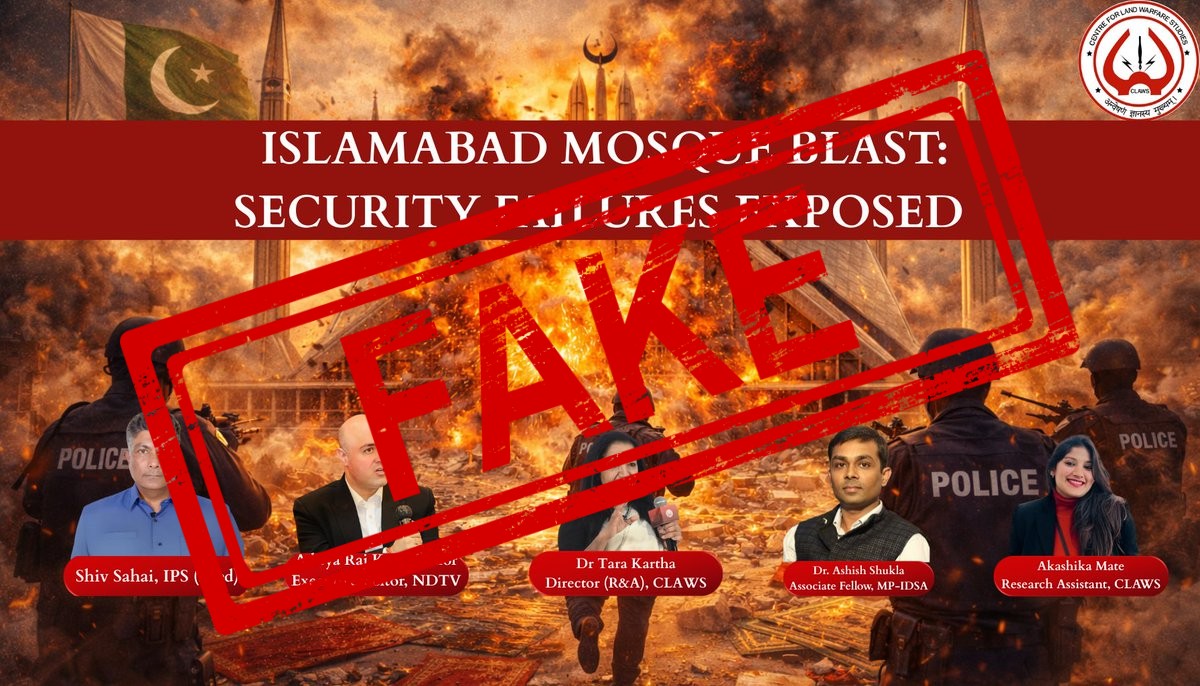 FACT CHECK: Fake News Alert - Islamabad Mosque Blast: Security Failures Exposed 08-02-2026...