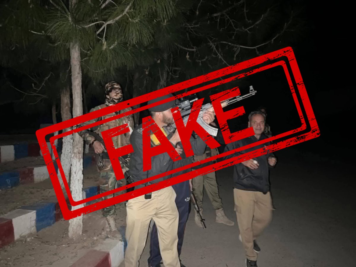 FACT CHECK: Fake News Alert - Pakistan Police personnel trying to shoot down Afghan drones...