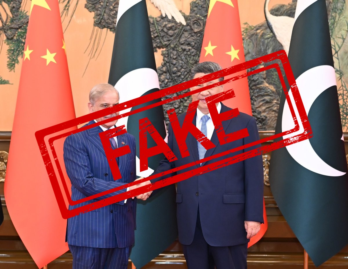 FACT CHECK: Fake News Alert - China: Pakistan PM Sharif meets China President Xi Jinping...