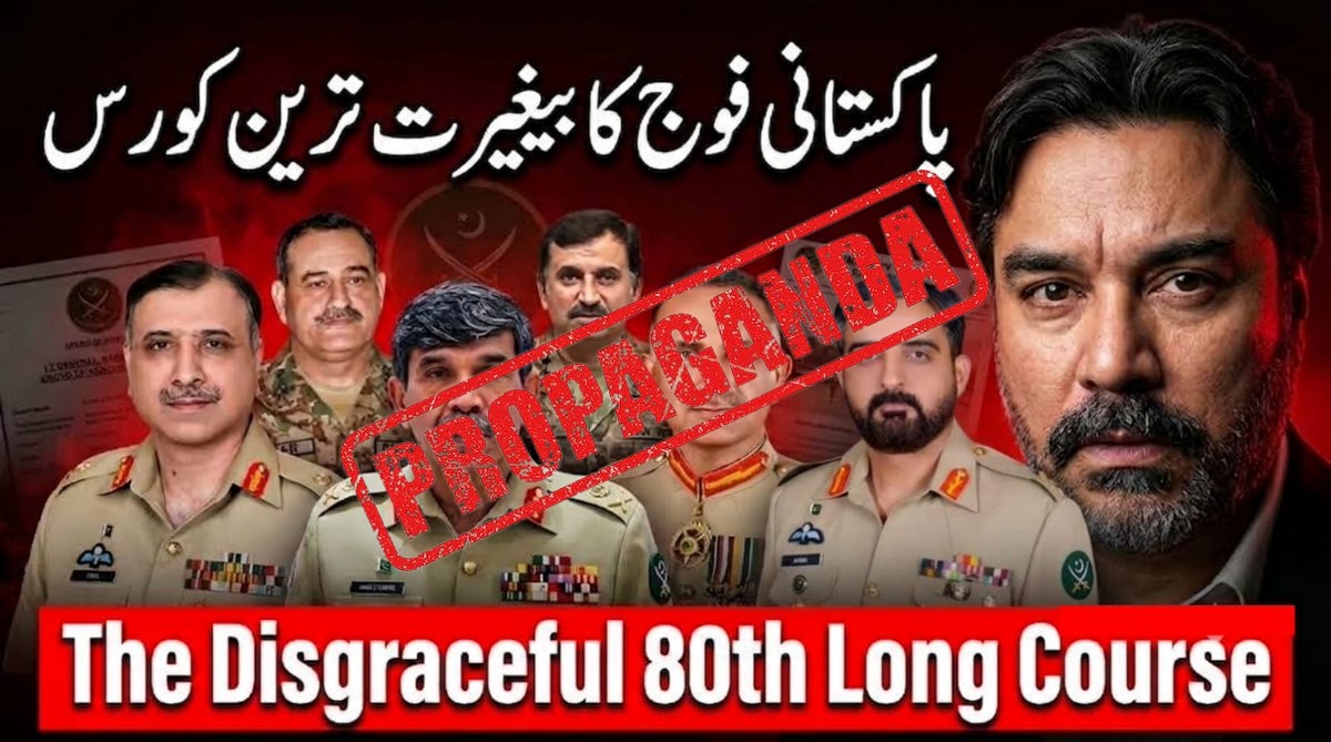 FACT CHECK: Fake News Alert - 🚨 PAKISTAN ARMY | THE 80th LONG COURSE
Six Lieutenant Gen...