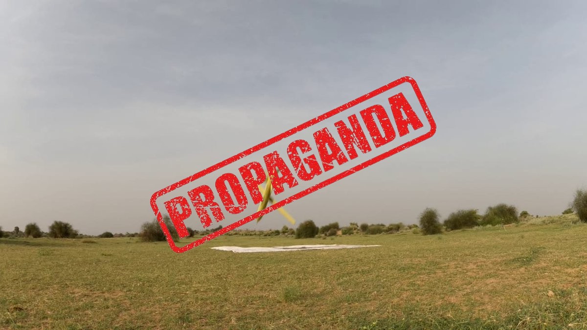 FACT CHECK: Fake News Alert - RT @DesiEsco7: IAF just tested the "De@th Of Munir". All cri...