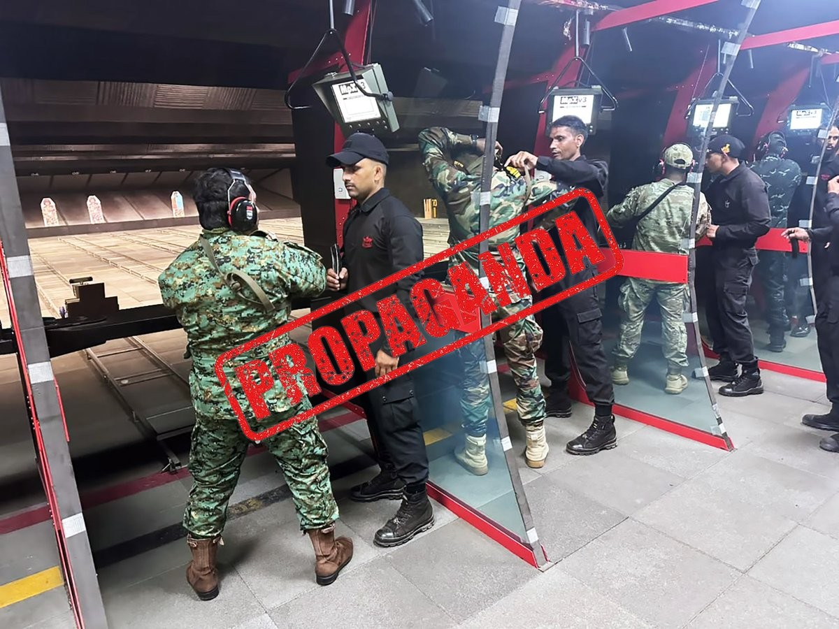 FACT CHECK: Fake News Alert - Officers from Sri Lankan Armed Forces participate in a speci...