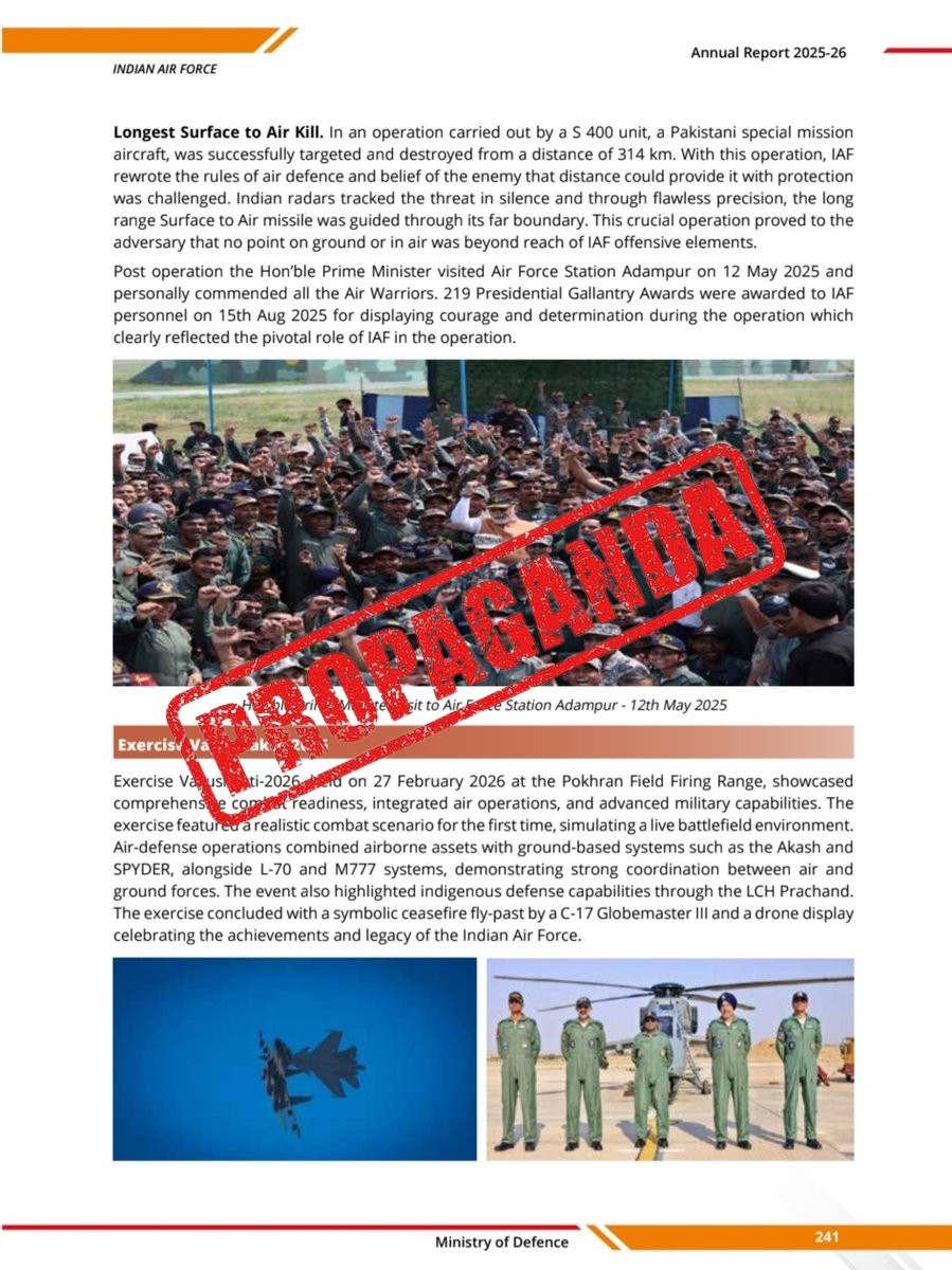 FACT CHECK: Fake News Alert - In an operation carried out by a S 400 unit, a Pakistani spe...
