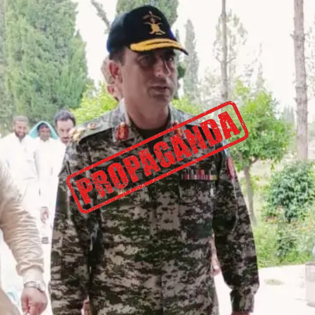 FACT CHECK: Fake News Alert - Here is Sector Commander ISI Punjab, Brigadier Rizwan Sharif...