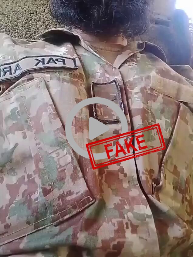 Fake Debunk: 🚨 Pakistani Soldier speaks up against Pak Army and Munir🔥

Anti-Munir sentiment is rising in t
