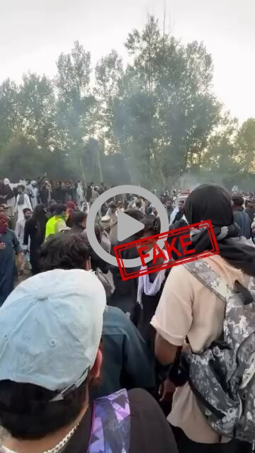 FACT CHECK: Fake News Alert - #BREAKING: Massive violence is being reported in Pakistan Oc...