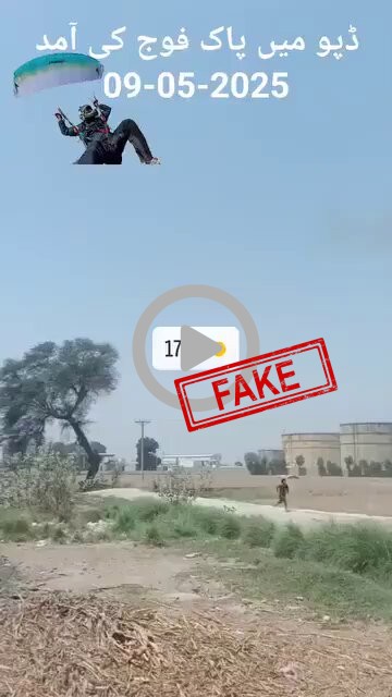 FACT CHECK: Fake News Alert - RT @Kakashii2O12406: PAF ejection during 8/9th  May op sindo...
