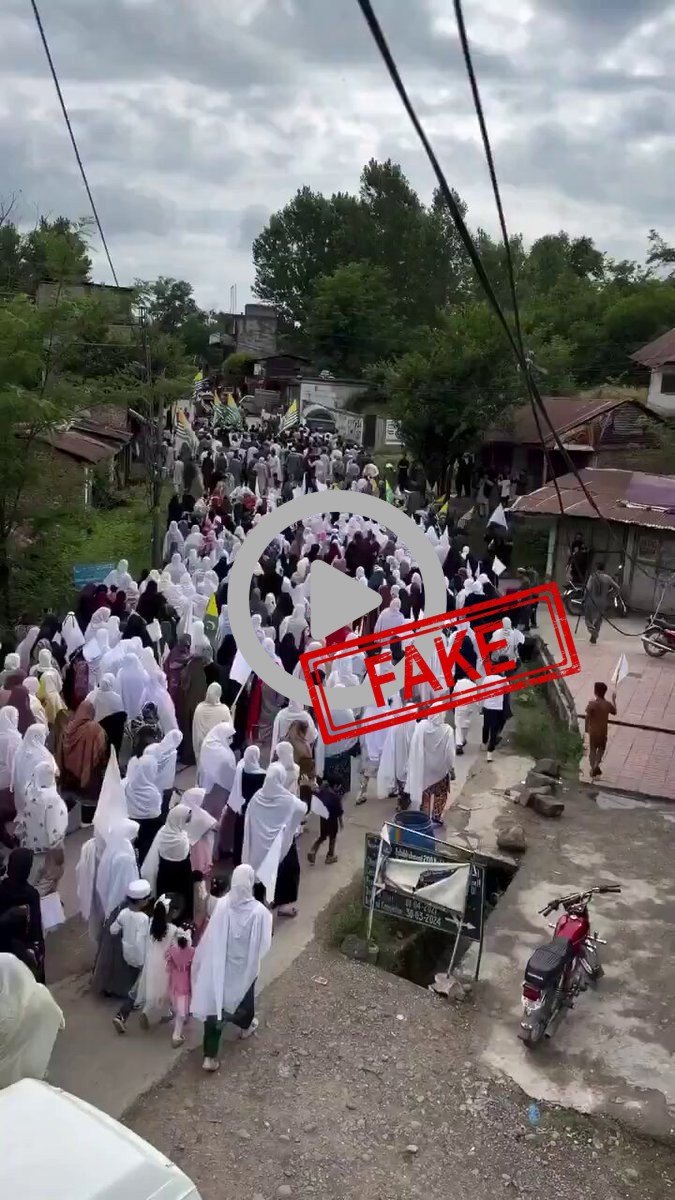 FACT CHECK: Fake News Alert - Thousands of women are on ground as well protesting against ...