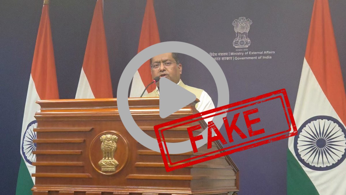 FACT CHECK: Fake News Alert - Breaking

आँखों में धूल झोंक�...