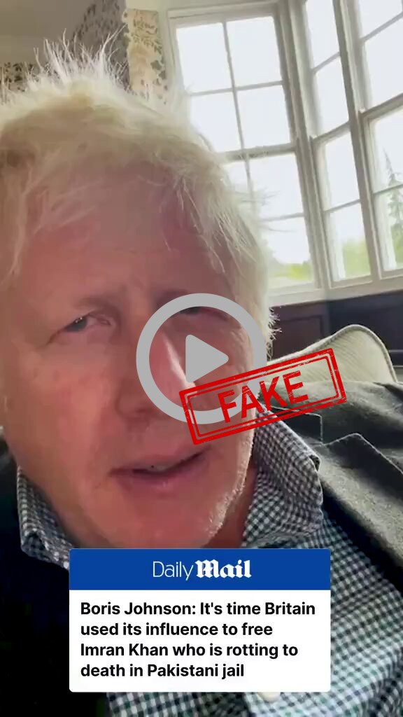 FACT CHECK: Fake News Alert - Boris Johnson is asking some serious questions about Imran K...