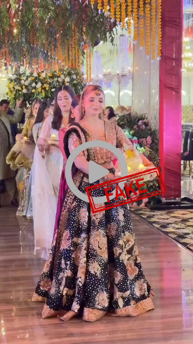 Fake Debunk: Pakistanis following Hindu traditions &amp; doing Arti in their wedding functions 😍 Hindu culture get