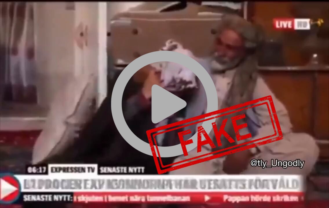 Fake Debunk: A Pakistani man in his 60s openly admits to raping his "wife" when she was just 12 years old. He cas