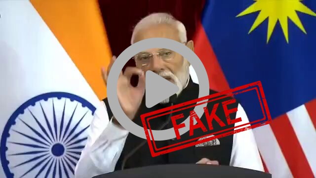 Fake Debunk: PM Modi in Malaysia calls for reforms of global institutions. On terrorism, says 'no double standard