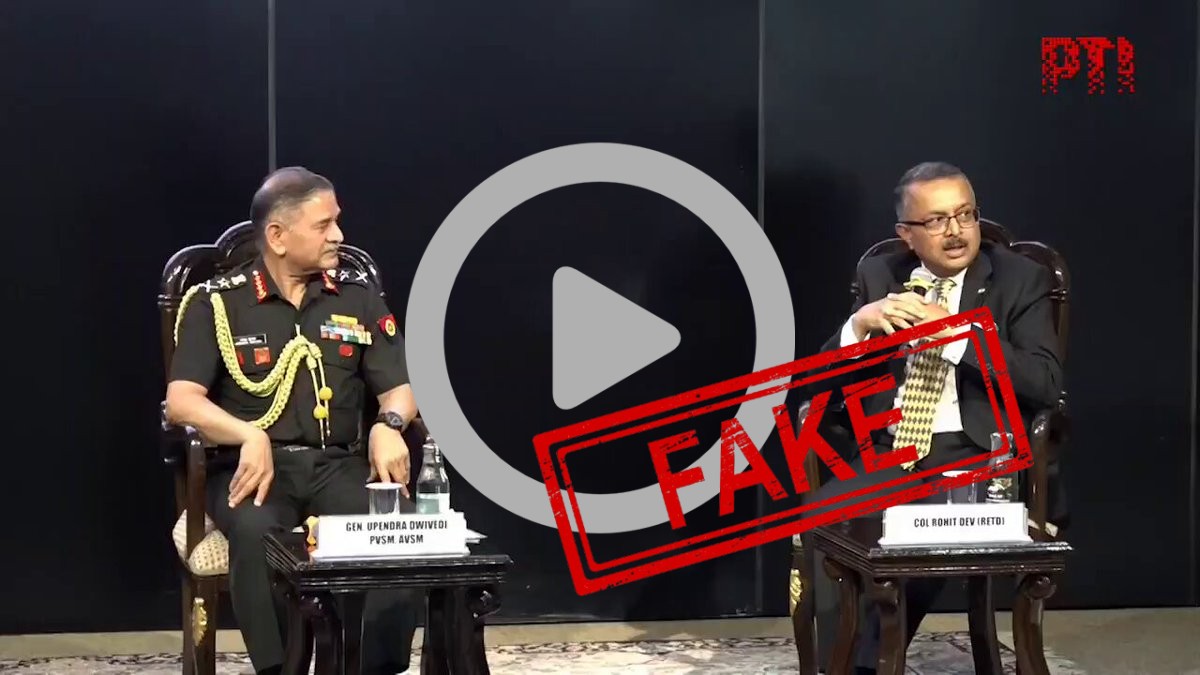 FACT CHECK: Fake News Alert - Very Big Statement by Indian Army Chief Indian Army Chief Ge...